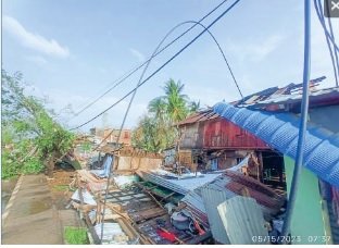 Cyclone Mocha causes deaths and destruction across the nation