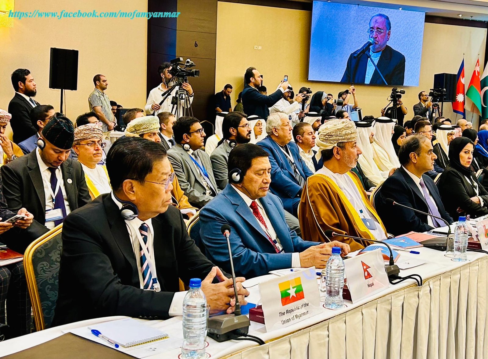 Deputy Prime Minister and Union Minister for Foreign Affairs U Than Swe attends 19th Asia Cooperation Dialogue (ACD) Ministerial Meeting in Tehran, Iran (24-6-2024)