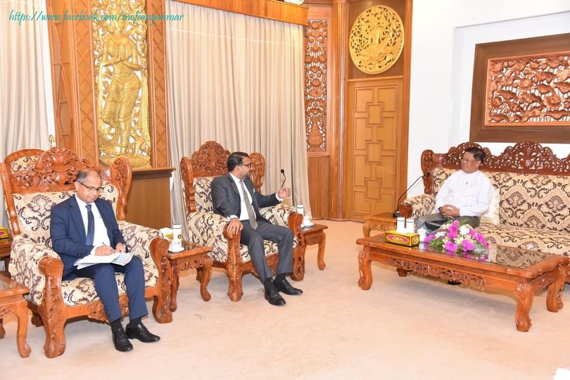 Deputy Prime Minister and Union Minister for Foreign Affairs receives the Sri Lankan delegation led by State Minister for Foreign Affairs (11-6-2024)