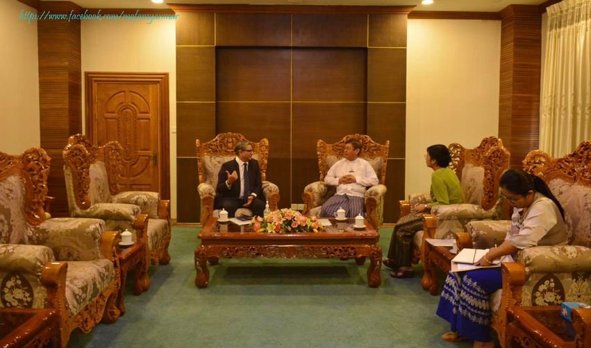 Permanent Secretary of the Ministry of Foreign Affairs receives Mr. Sajjad Mohammad Sajid, Head of Office of the United Nations Office for the Coordination of Humanitarian Affairs (4-6-2024)